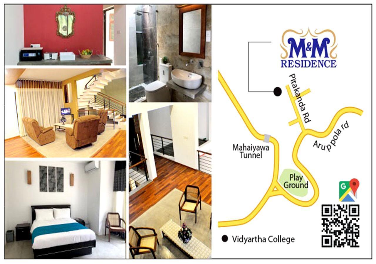 M&M Residence Kandy Exterior photo